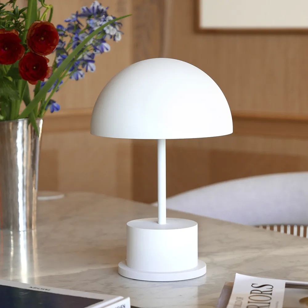Riviera Portable Lamp White