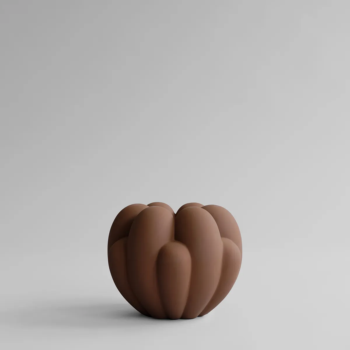 Handgefertigte Vase Bloom Mini Almond H27 cm