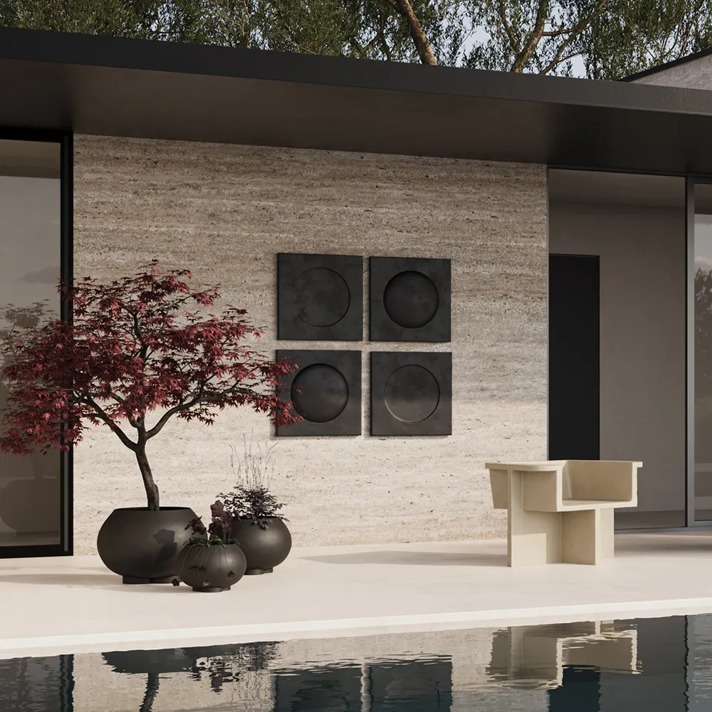 Urchin Topf Medio - Coffee