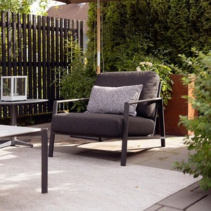 Lyra sessel Schwarz / Teddy black