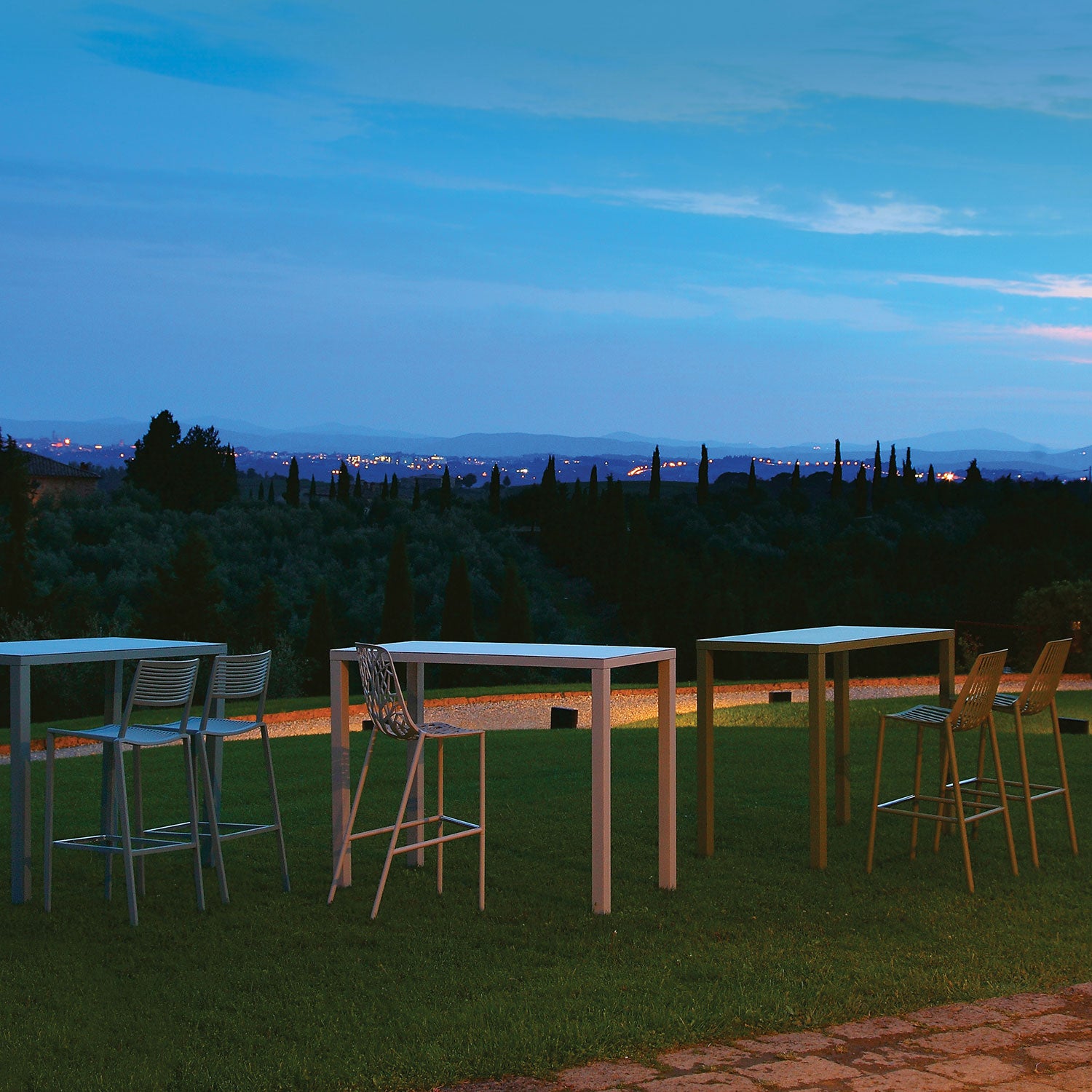 Rion Barhocker 65 cm mit hoher Rückenlehne Weiß