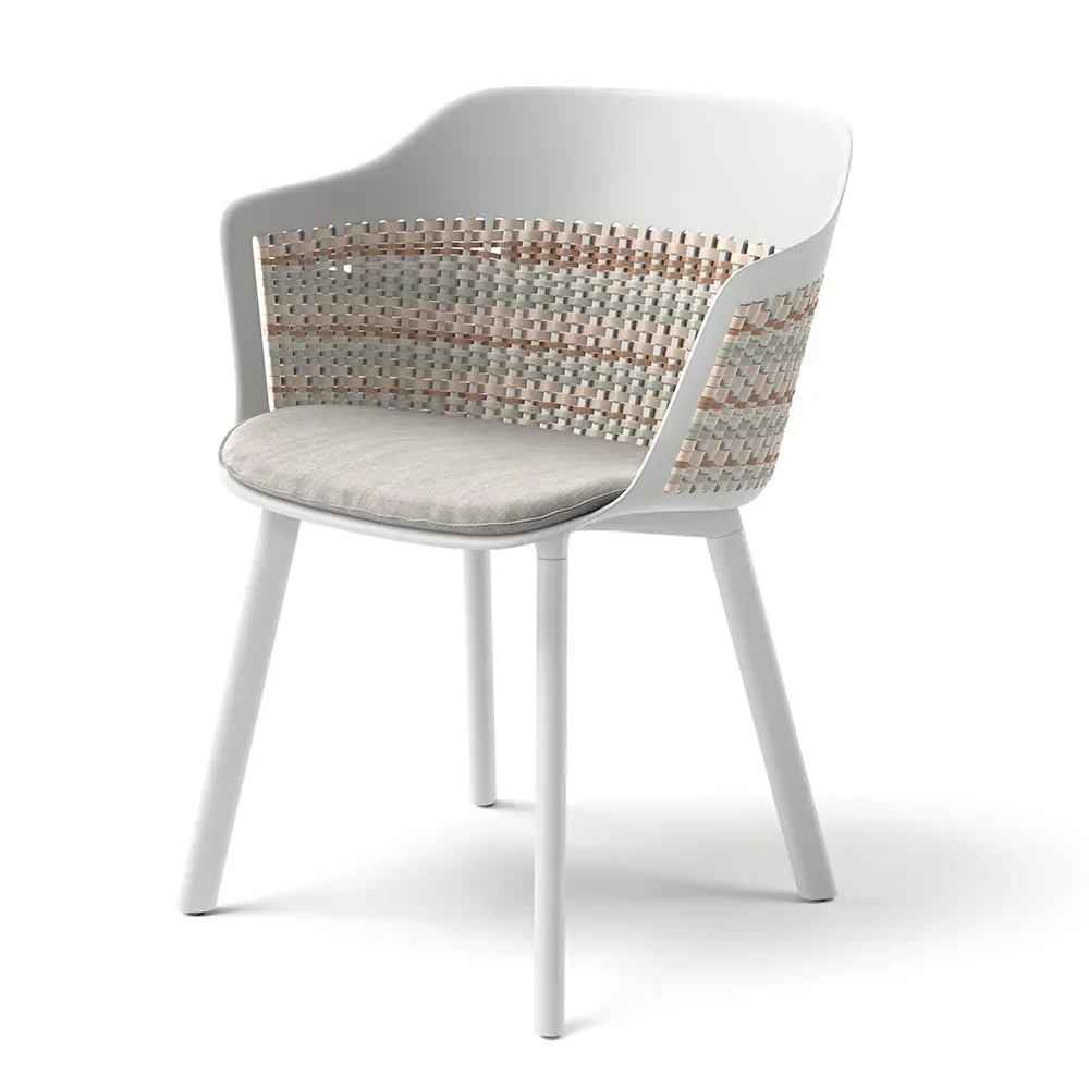 MYMI Armlehnstuhl w/ aluminum Beine DE1 lipari 0304 lipari 0304