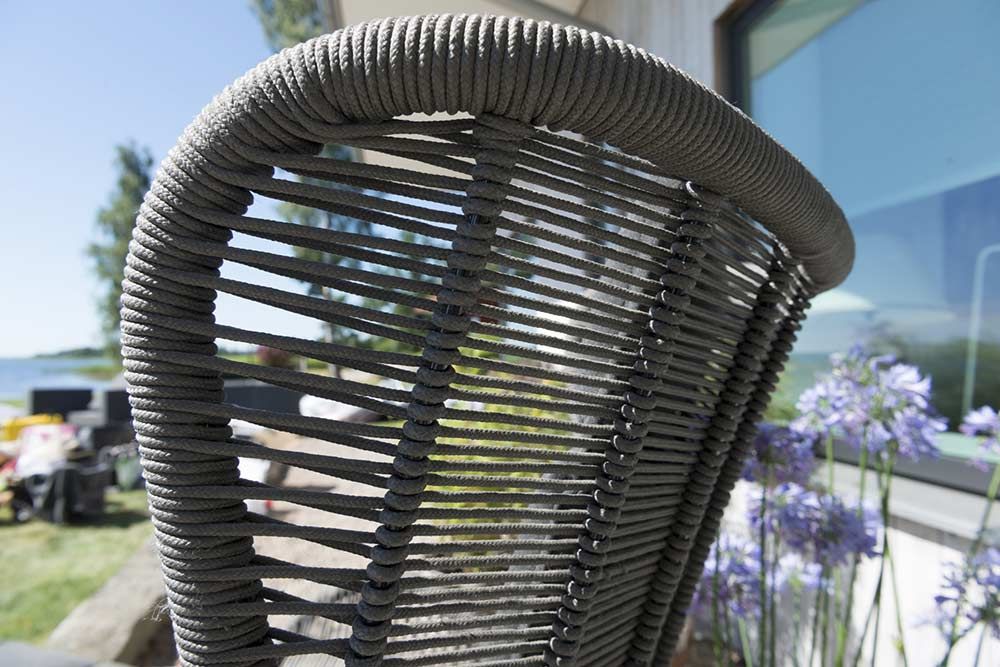 Himmelsnäs Liegestuhl Grau 