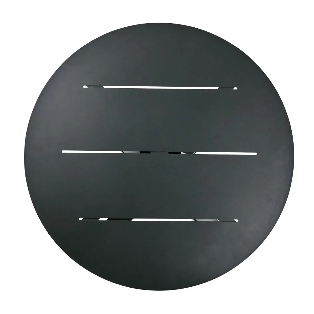  AVILA Tischplatte Ø70cm - Schwarz