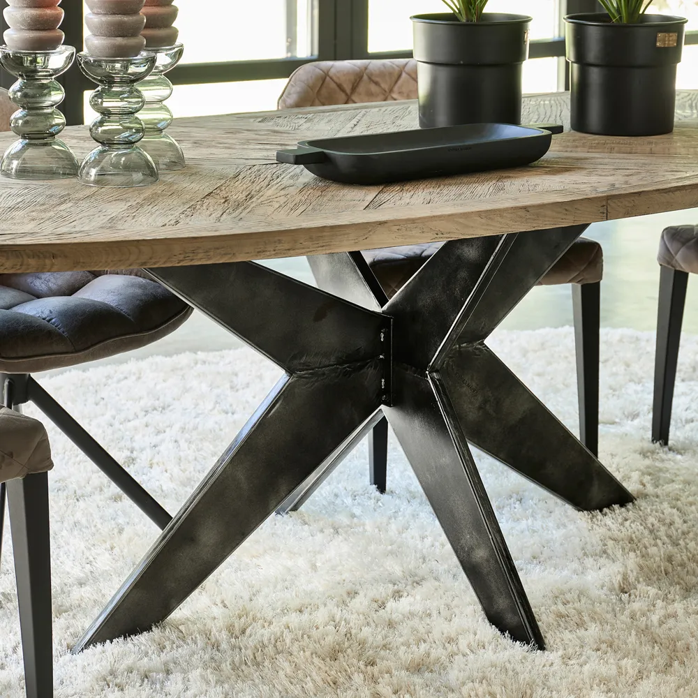 Falcon Crest Elliptic Esstisch 230x105 cm