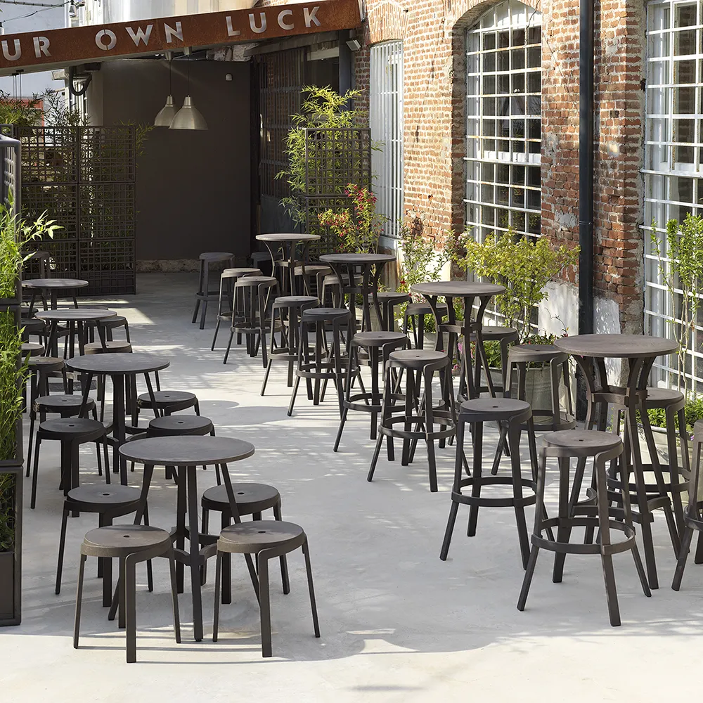 Stapelbarhocker Maxi Gesso