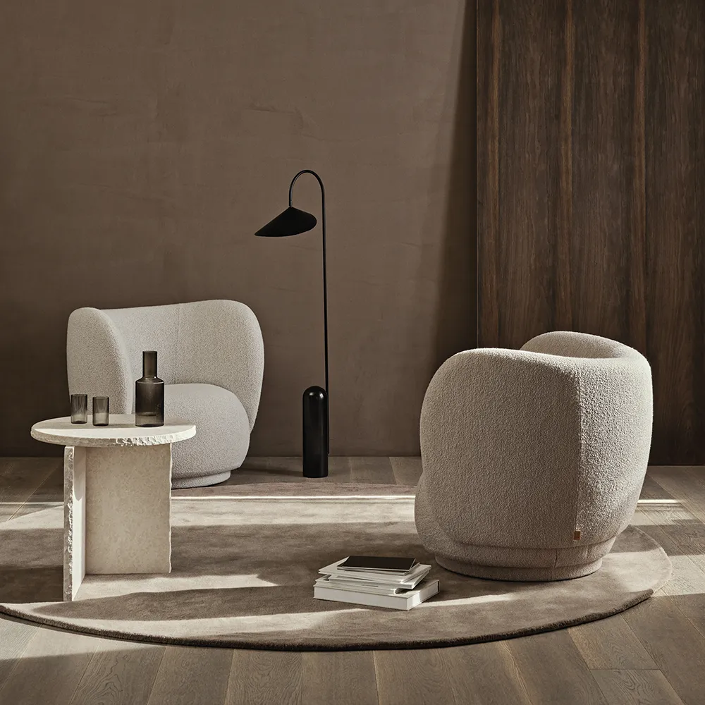 Mineral Sculptural Beistelltisch