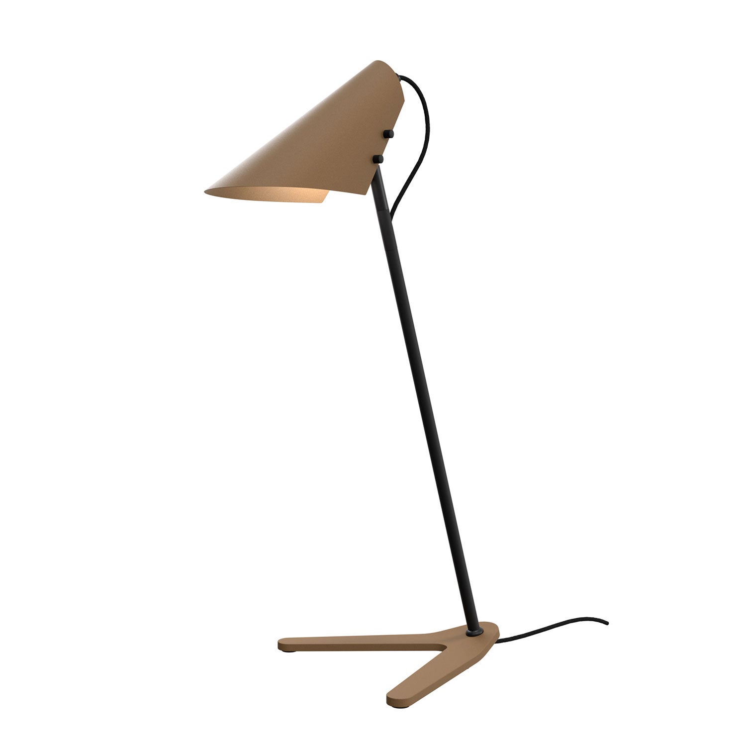 Vincent Tischleuchte Schwarz Struktur/Sand Struktur