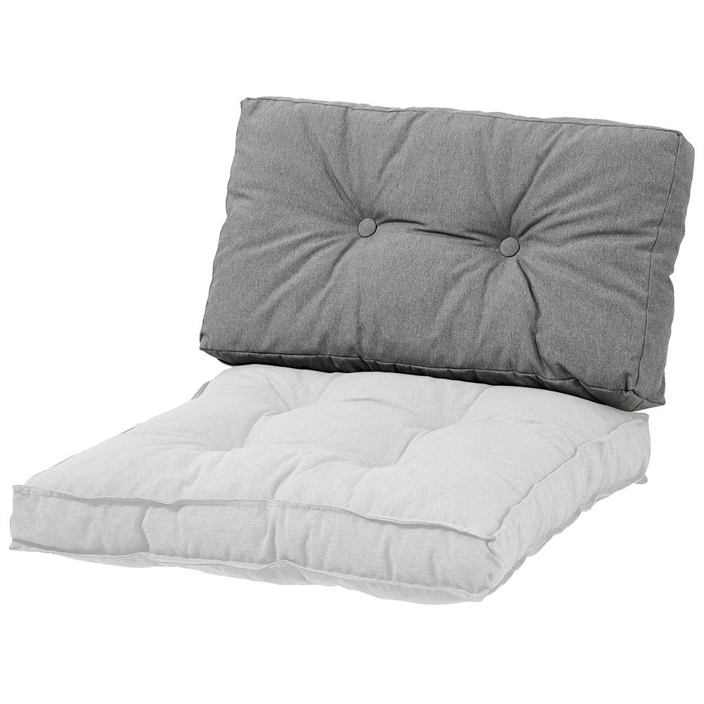 Jane Rückenkissen B68 73 H38 cm Betongrau