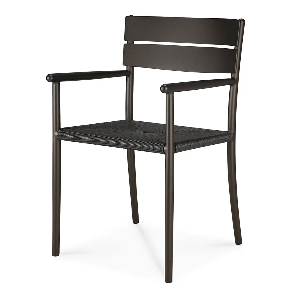 Elin Armlehnstuhl dunkelbronce