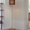Komorebi Lampenschirm Quadratisch Mittel Dark Oak