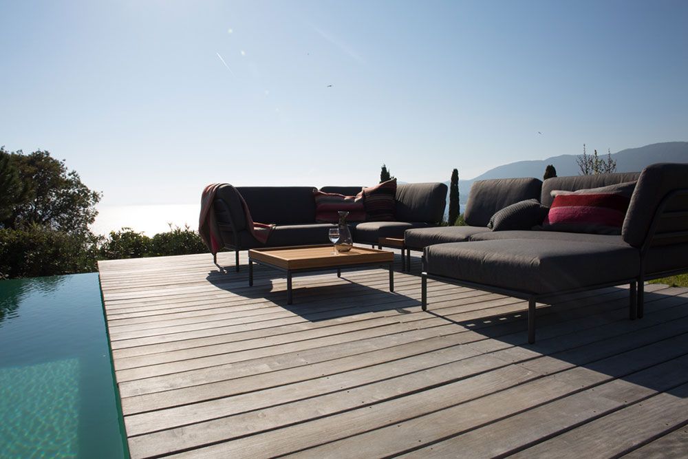 Level Mittelteil Grau Aluminium