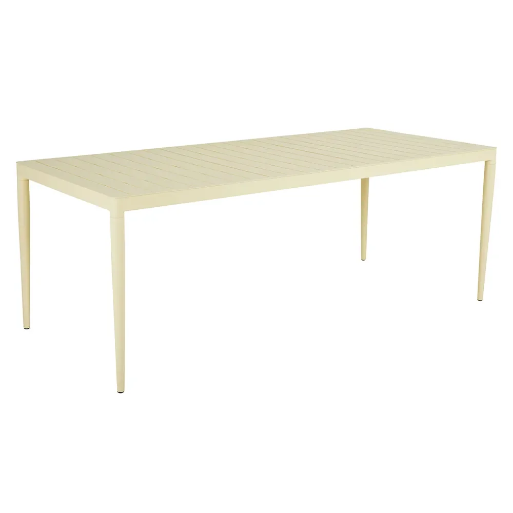 Bigby Esstisch 195x90 cm Zitrone