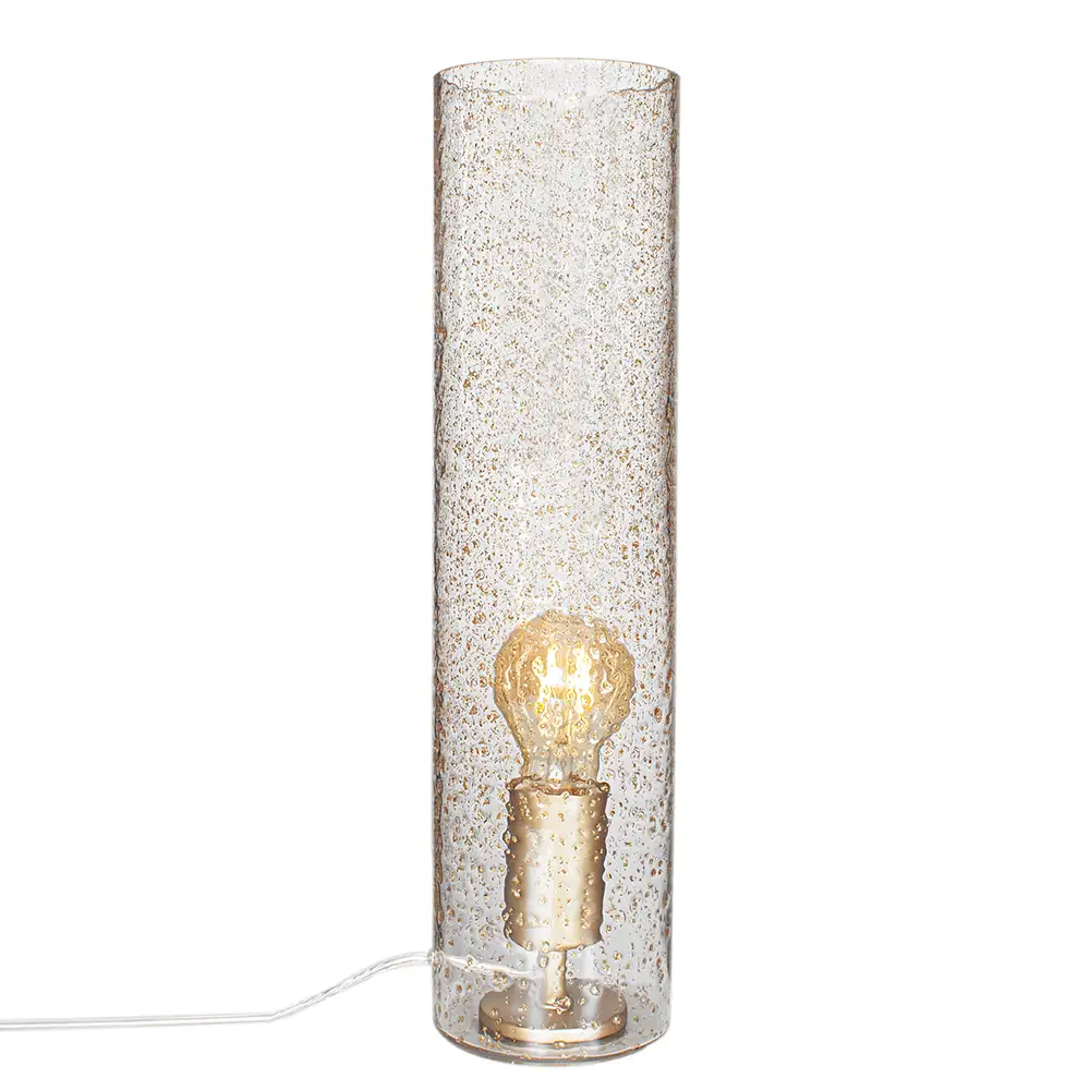 Goldene Tischlampe 40cm 