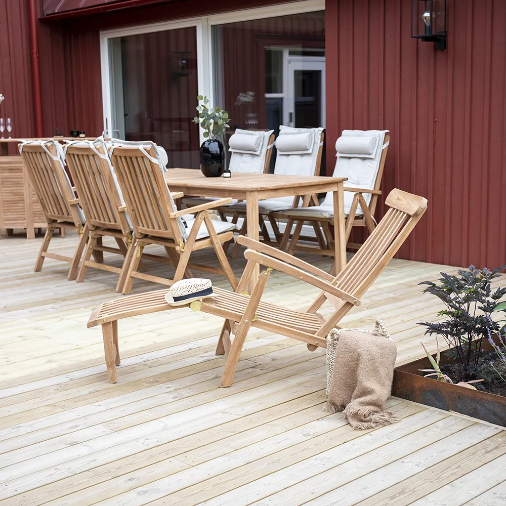 Kenya Liegestuhl Teak