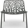 Forest Sessel Metallic Grau