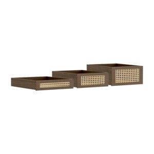 Trays Schubladen Zubehör für Stories Dark Oak