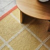 Gewebter Teppich Criss Pop Pale Yellow