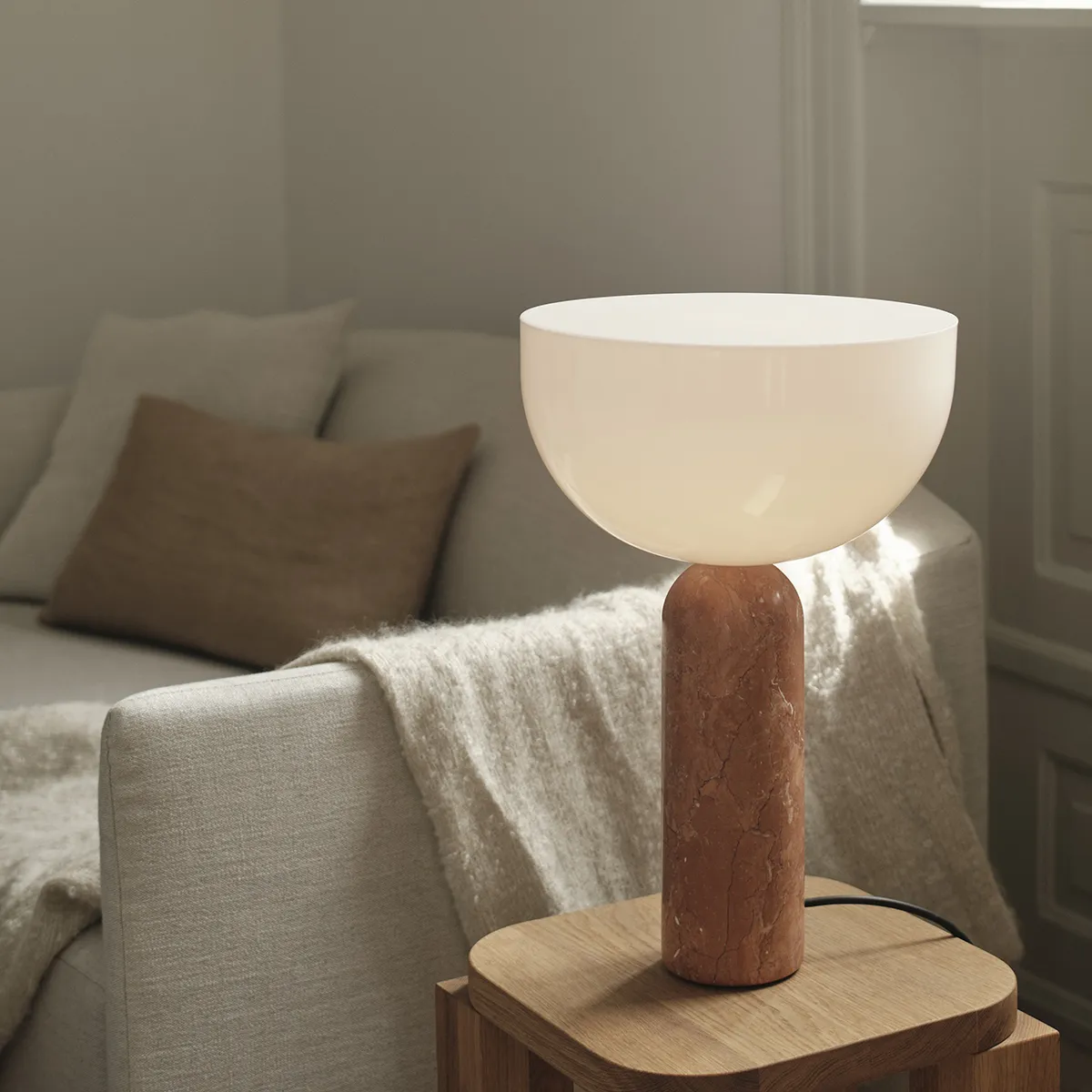 Kizu Tischleuchte Large Breccia Pernice EU