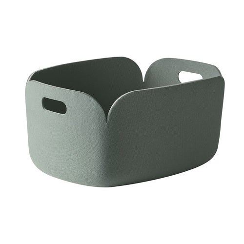 Restore Basket Aufbewahrungsbox 48 x 35 cm - Dusty Green 