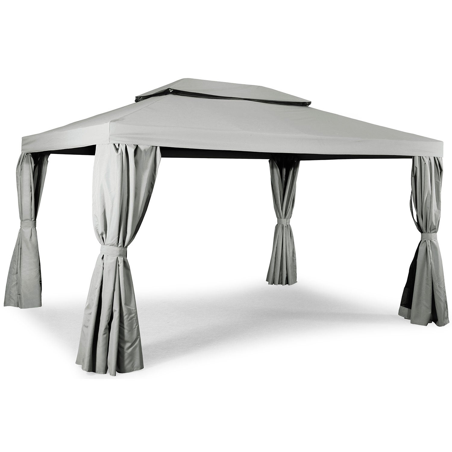 Luxor Pavillon 300x400 cm Grau Aluminium 