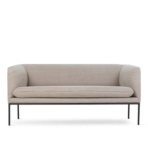 Sofa 2-Sitzer Turn Cotton Linen Natural