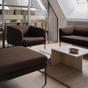 Sofa 2-Sitzer Turn Hallingdal Dark Brown