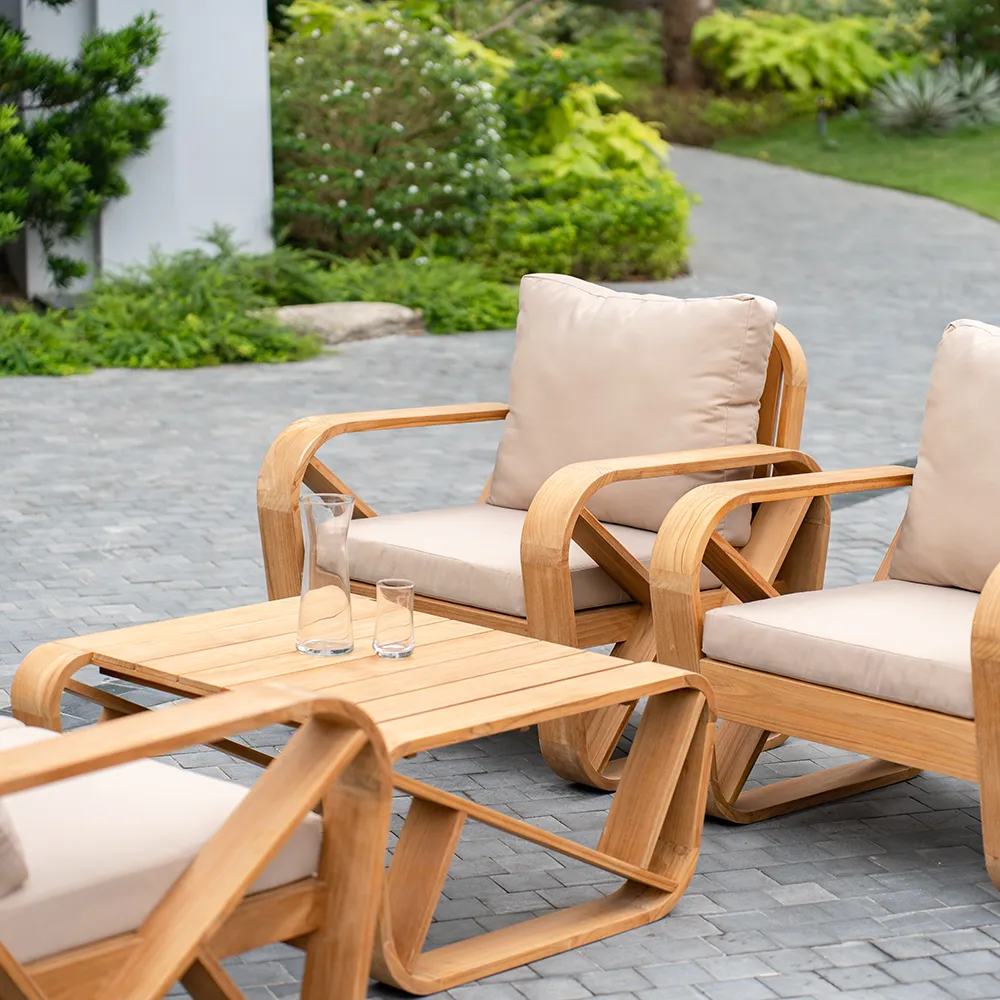 Bålamöllan Loungesessel inkl. Kissen Grün