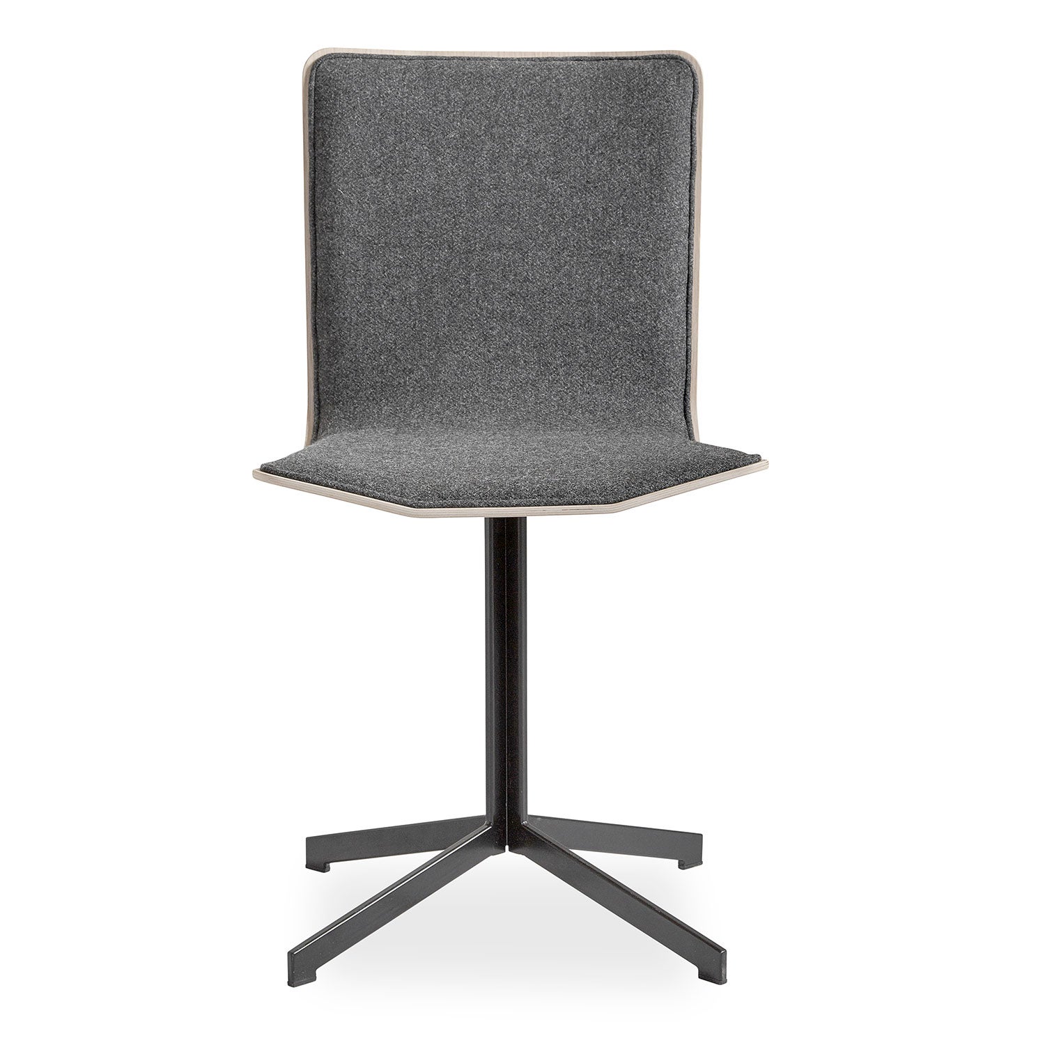 Sm803 Esszimmerstuhl Schwarz mit Leder 