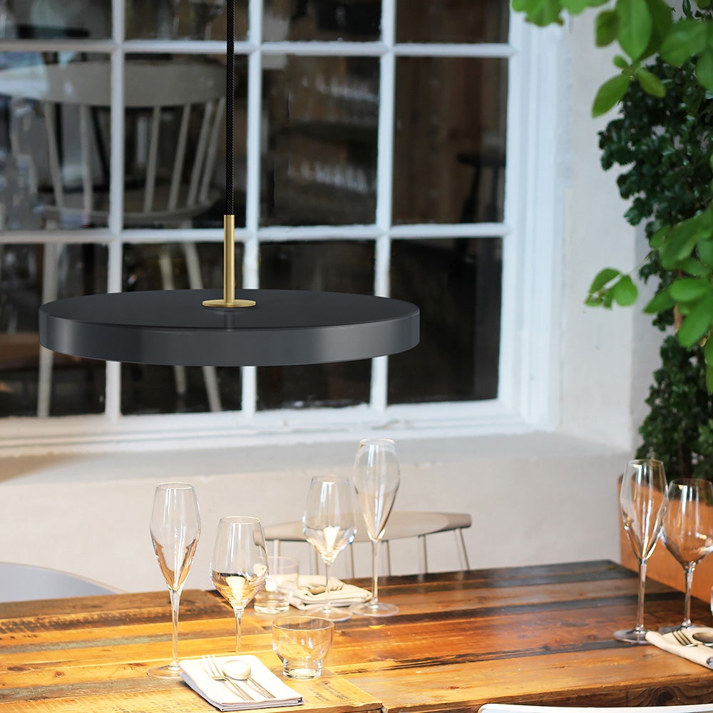 Asteria Pendelleuchte Mini Ø31 cm Anthracite Grey