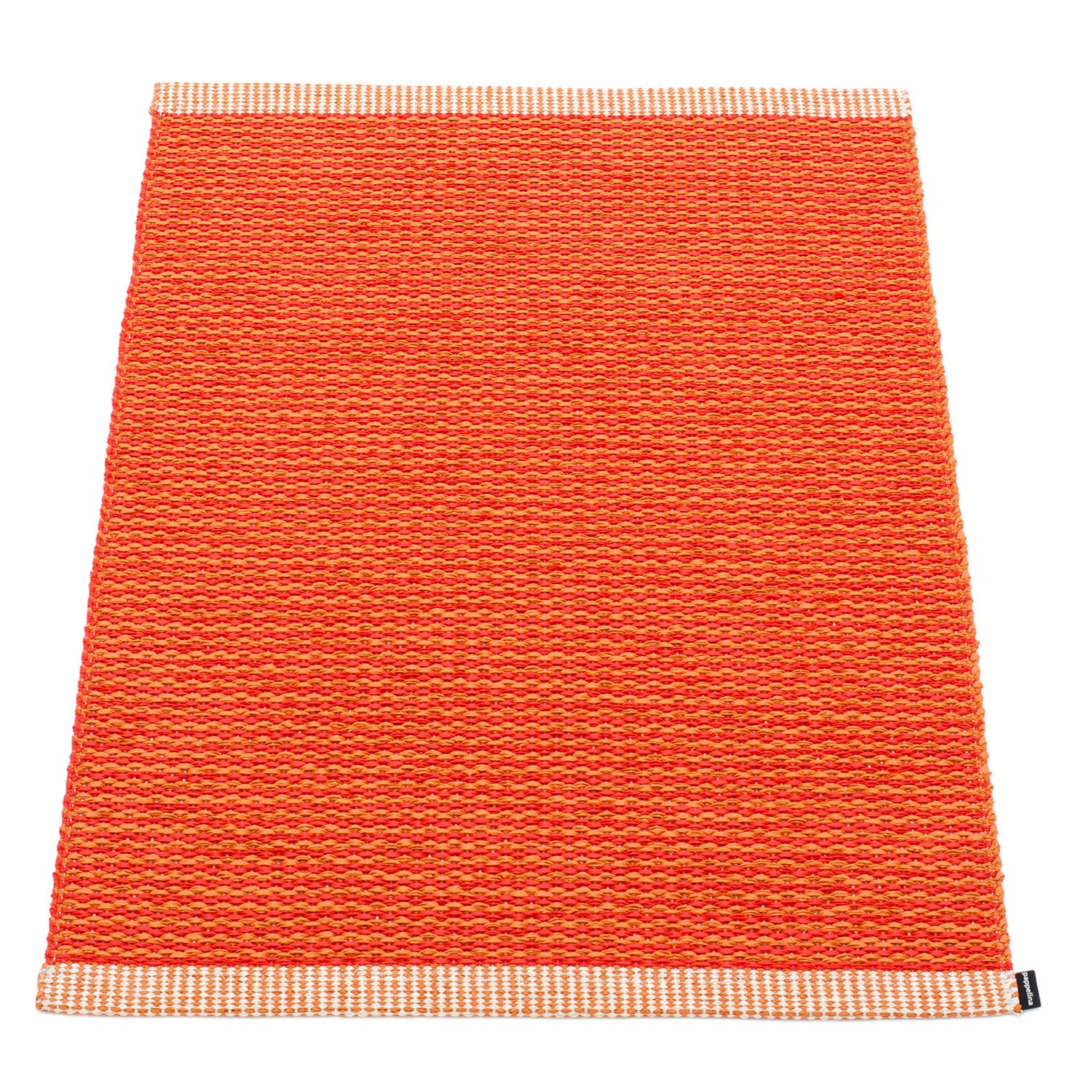 Mono Teppich 60x85 cm pale orange / coral red