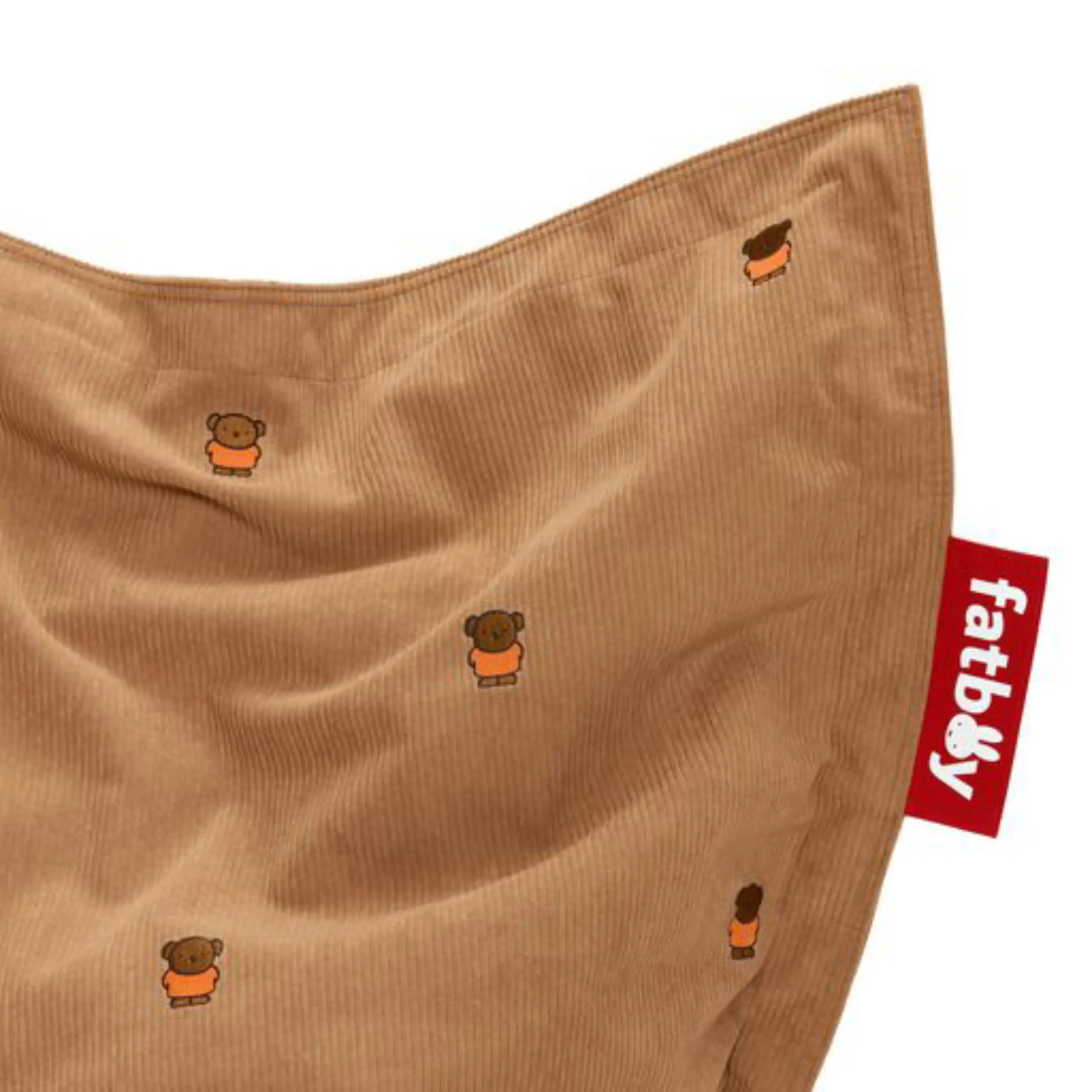 original slim cord Sitzsack x Boris teddybear