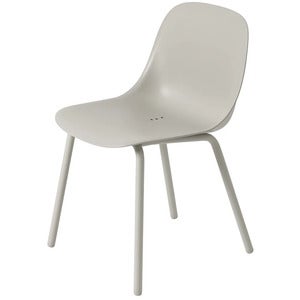Fiber Outdoor Esstischstuhl Grey 