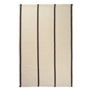 Calm Kelim Teppich 200x300 cm - Off-white/Coffee