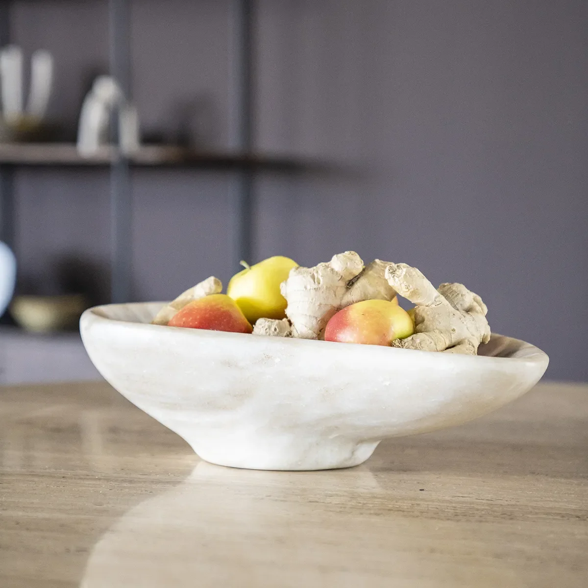 Marmorschale Grigio L 43 cm