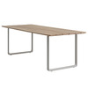 70/70 Esstisch 225x90 cm Sapele Mahogany/Grey