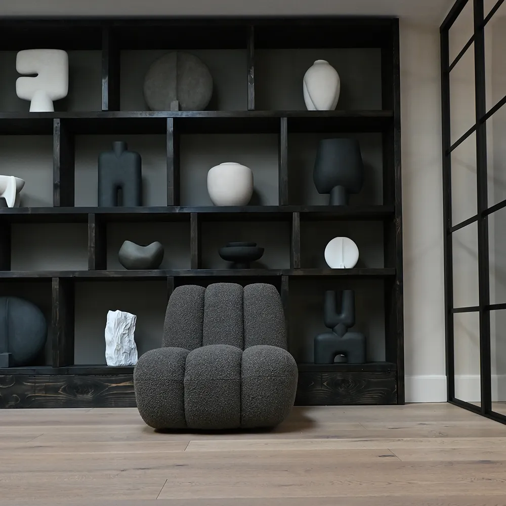 Toe Sessel – Tiefes Taupe