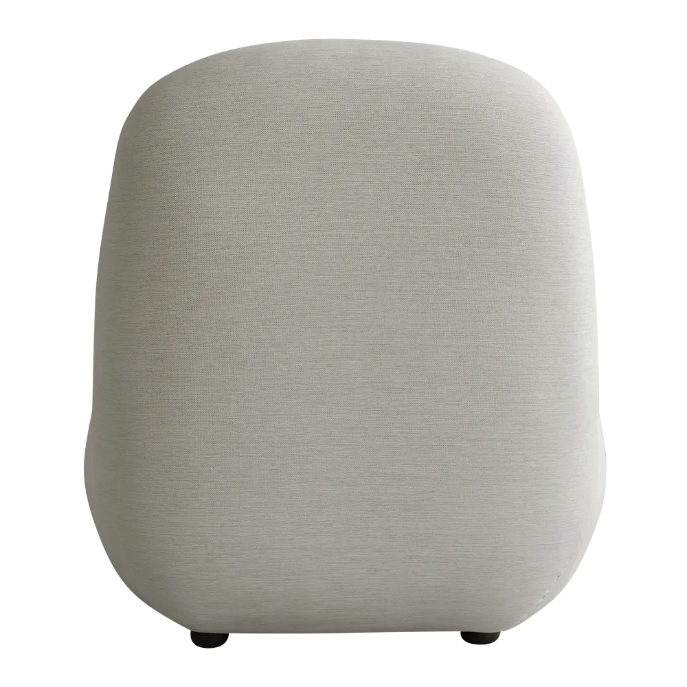 Toe Loungesessel Flat - Warm Ash