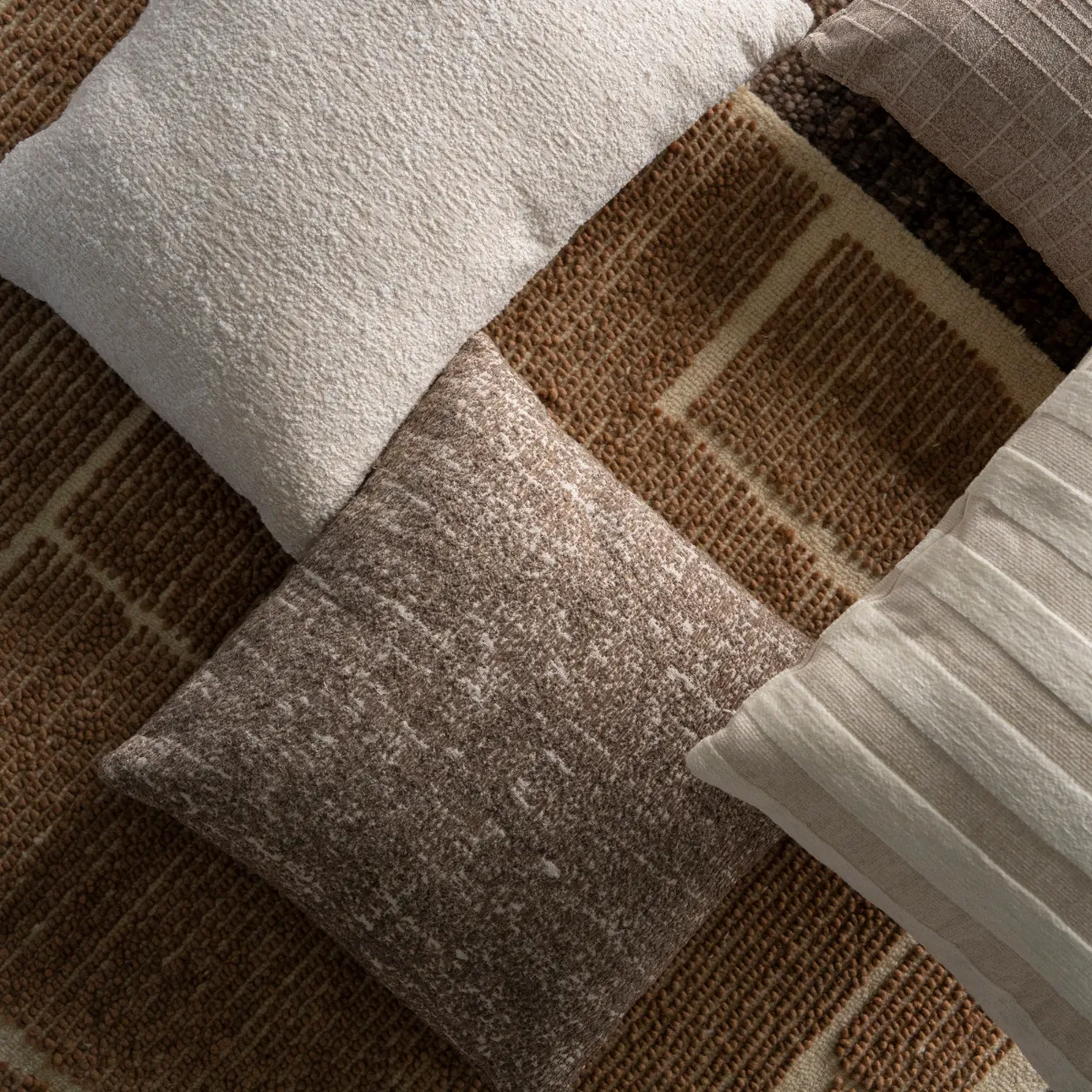 Bayo 40x60 cm Kissen 60x40x12 cm Leinen beige