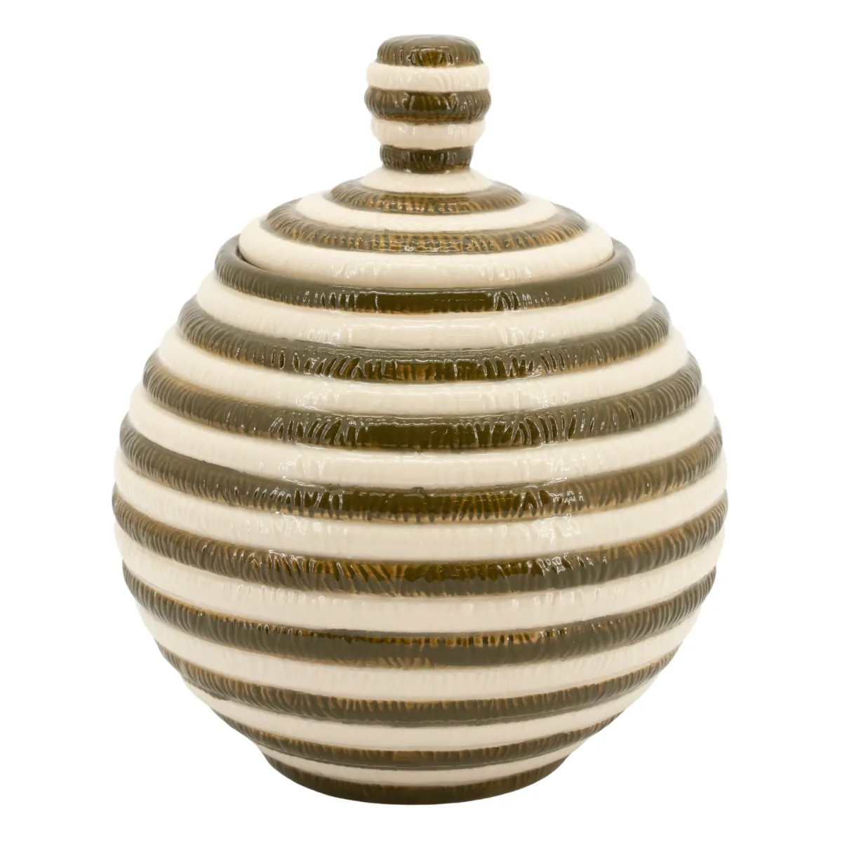Vloom 1 Vase 18,7x18,7x22,5 cm Steingut Grün
