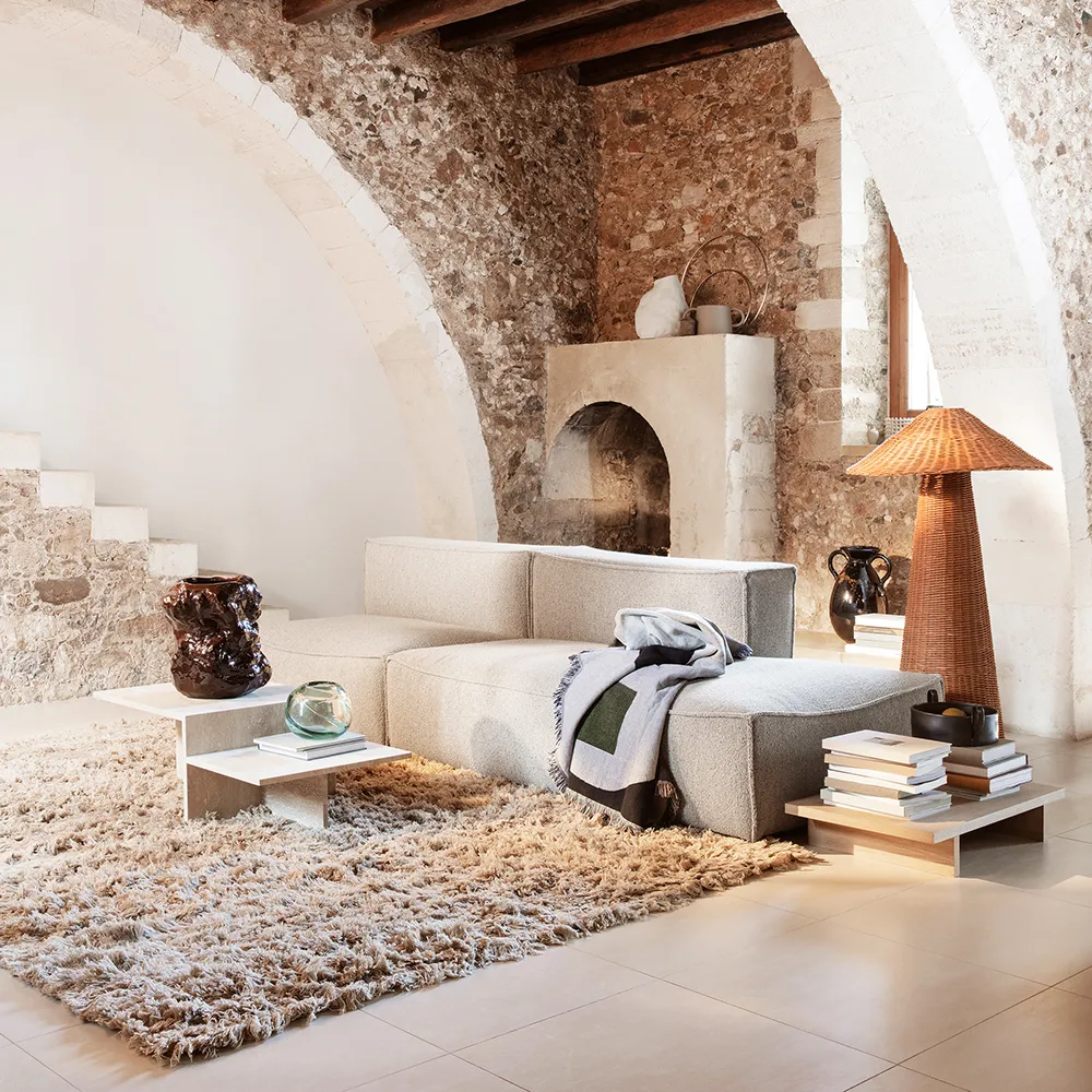 Distinct Couchtisch - Travertine