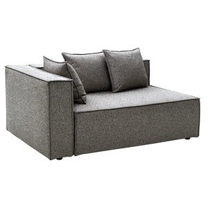 Muki endstücke rechts Smokey grey