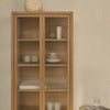 Reed Vitrine - Natural Oak
