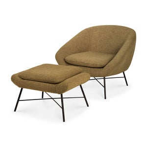 Barrow Fußhocker - Ginger