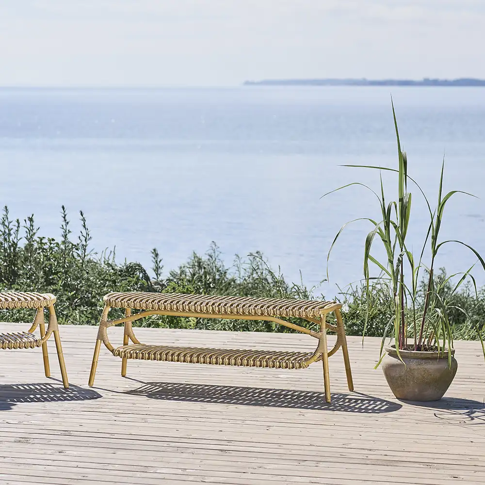 Machiya Bank 120x43 cm natur