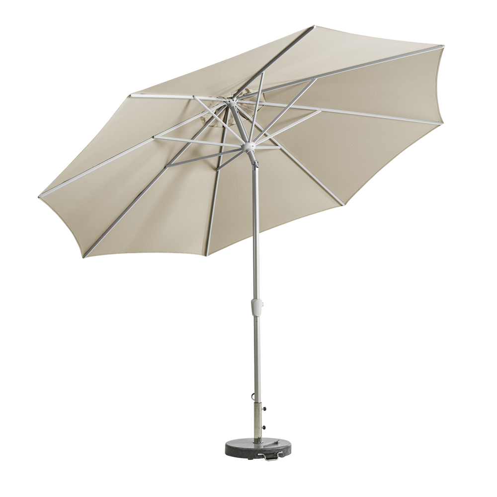 ABRIOLA – Sonnenschirm Ø330 cm – Taupe