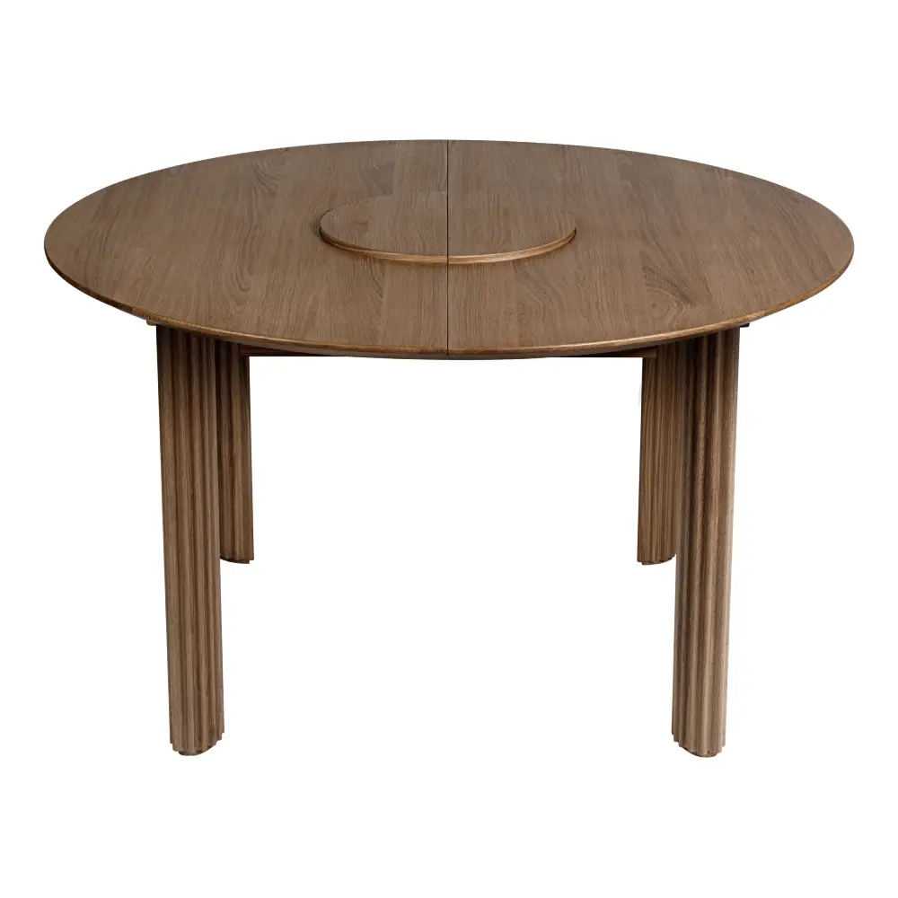 Comfort Circle Esstisch mit Verlängerung 132-202x132 Dark Oak