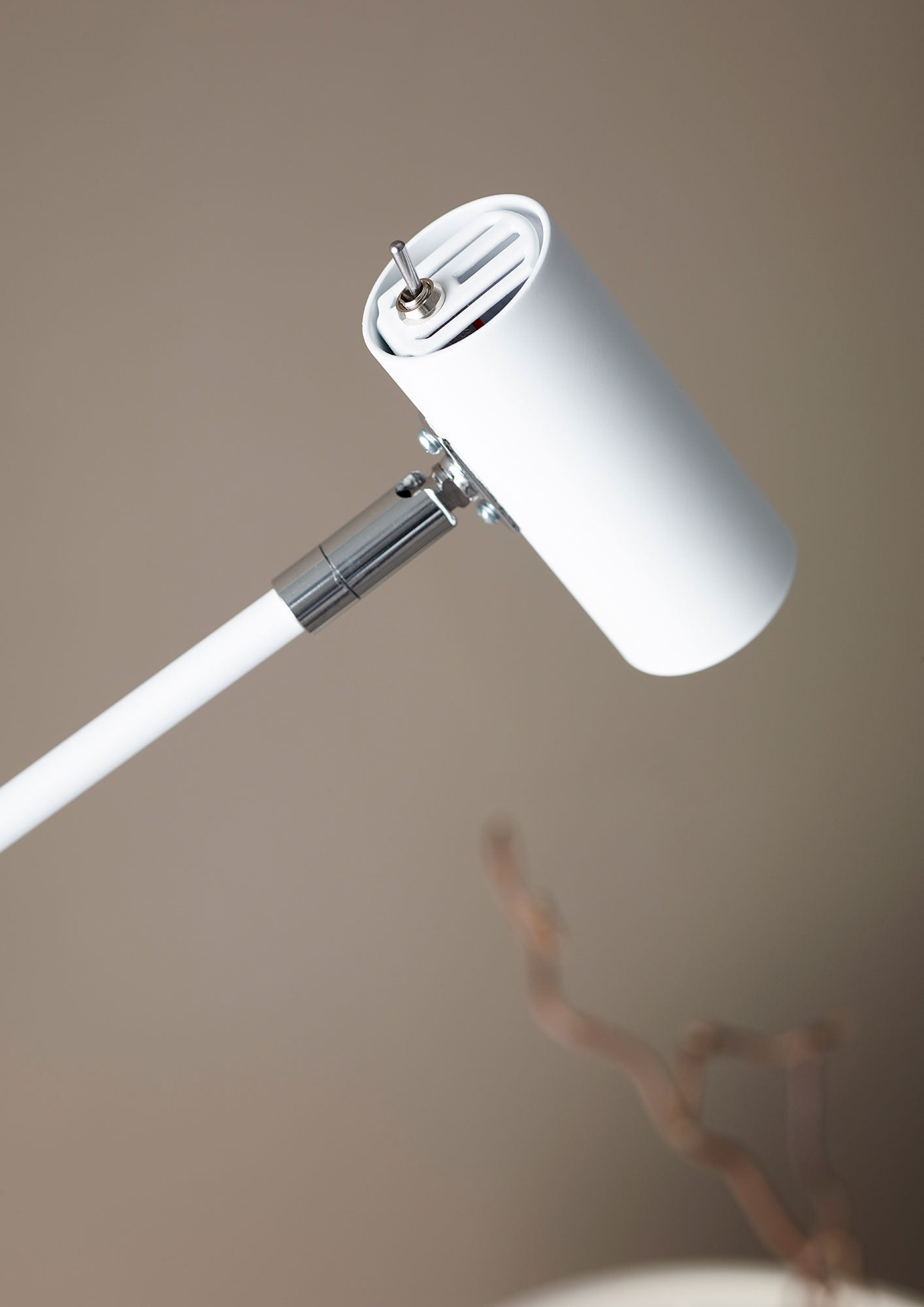 Cato Stehleuchte Dimmbar Matt Weiß