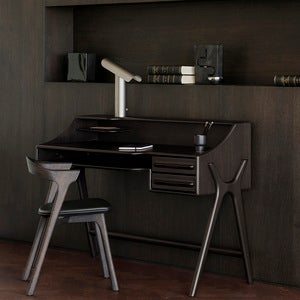 Flow Schreibtisch Mahagoni