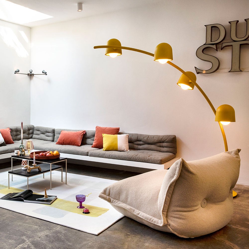 Big Lebow Stehleuchte Banane gelb